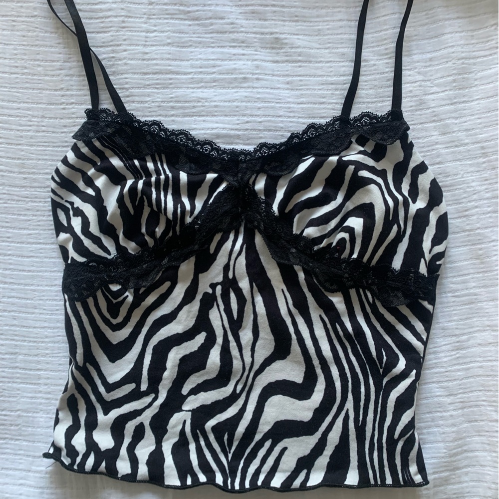 zebra top!!!